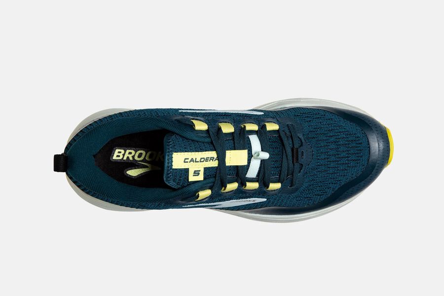 Brooks Israel Caldera 5 Trail Running Shoes Womens - Navy - KTL-951762